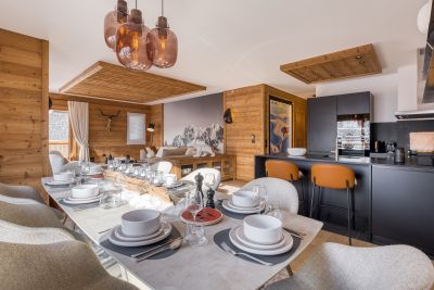 Rental Luxury apartment Megève 4 Rooms 107 m²