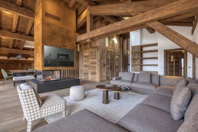 Rental Luxury apartment Megève 8 Rooms 190 m²