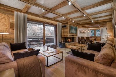 Rental Luxury apartment Megève 6 Rooms 180 m²