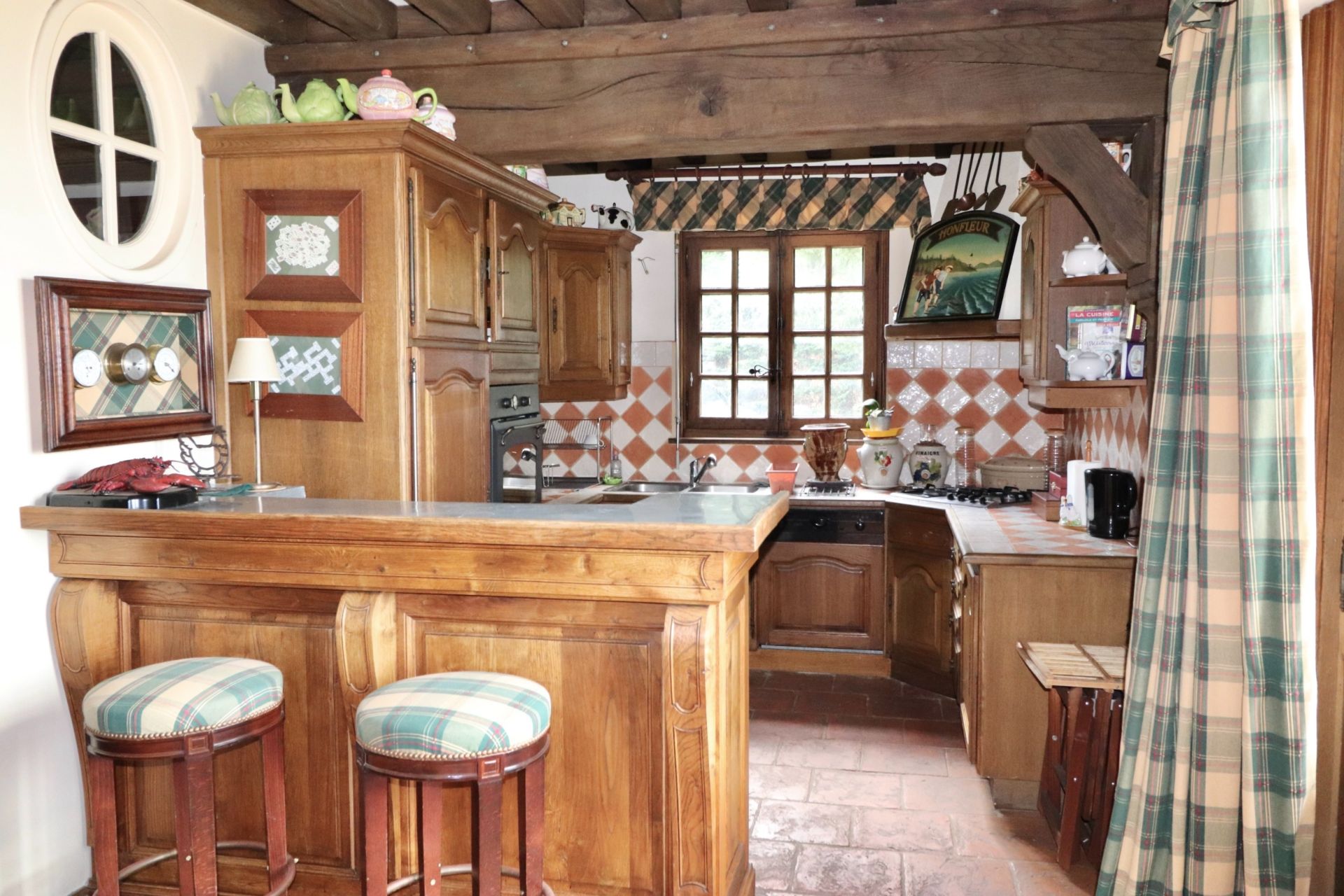 maison de luxe 5 Pièces en location saisonnière sur VILLERVILLE (14113)