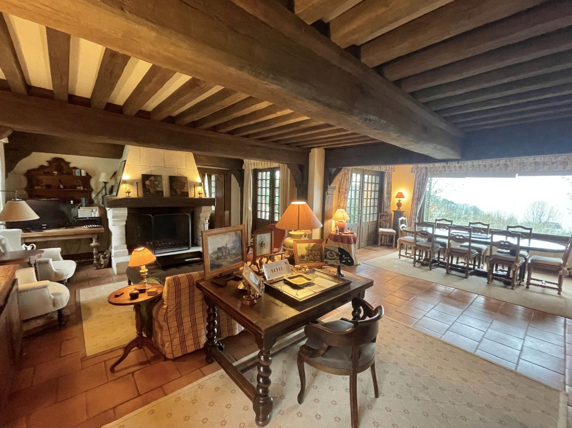 luxury house 5 Rooms for seasonal rent on VILLERVILLE (14113)