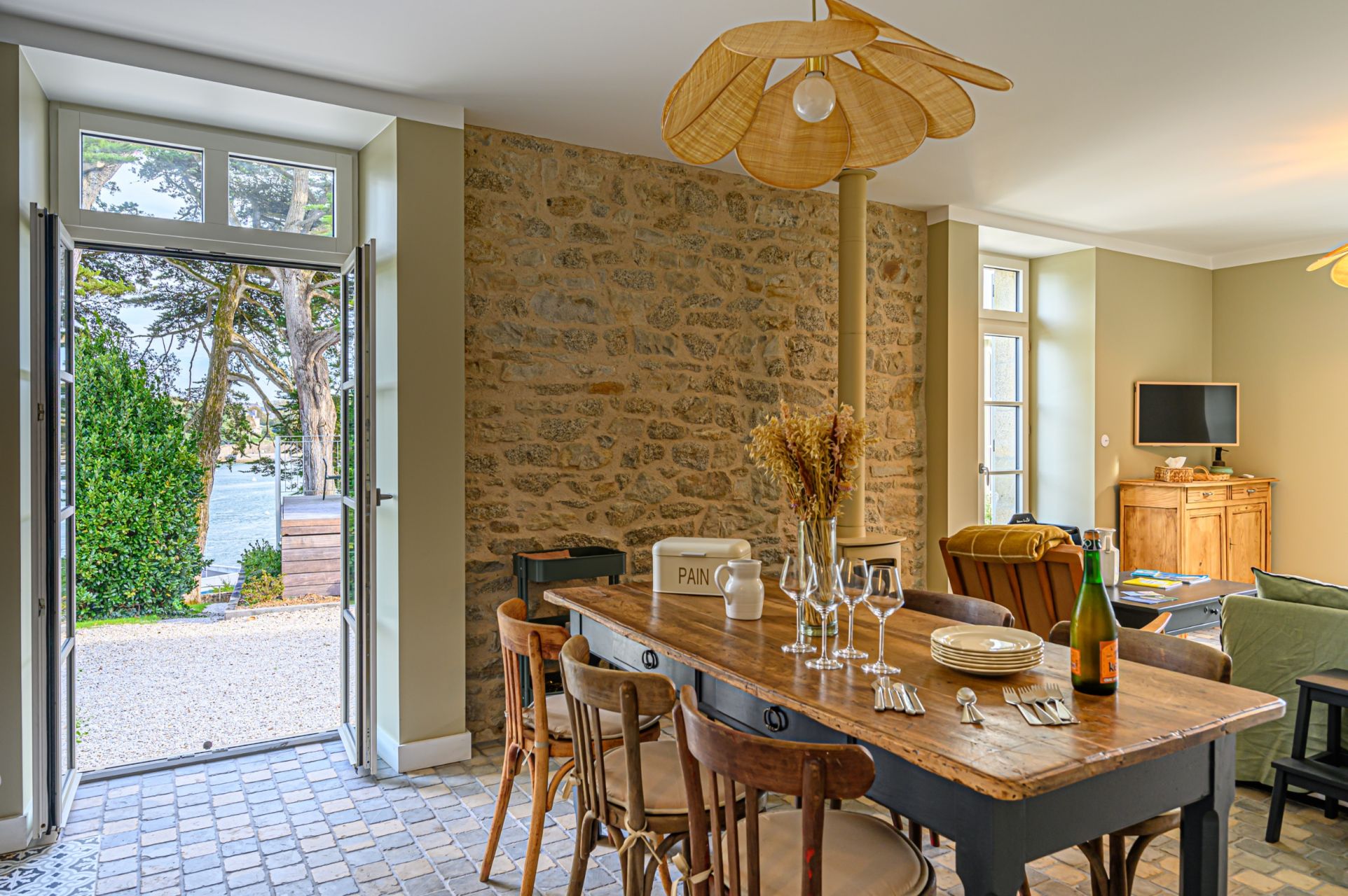 maison de luxe 4 Pièces en location saisonnière sur COMBRIT (29120)