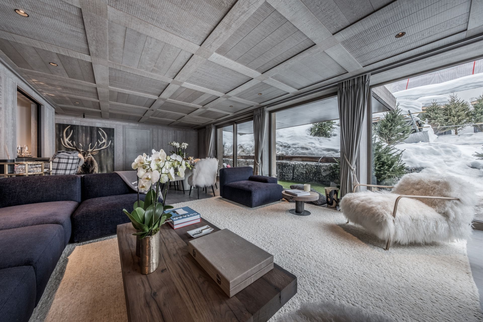 luxury apartment 7 Rooms for seasonal rent on COURCHEVEL (73120)