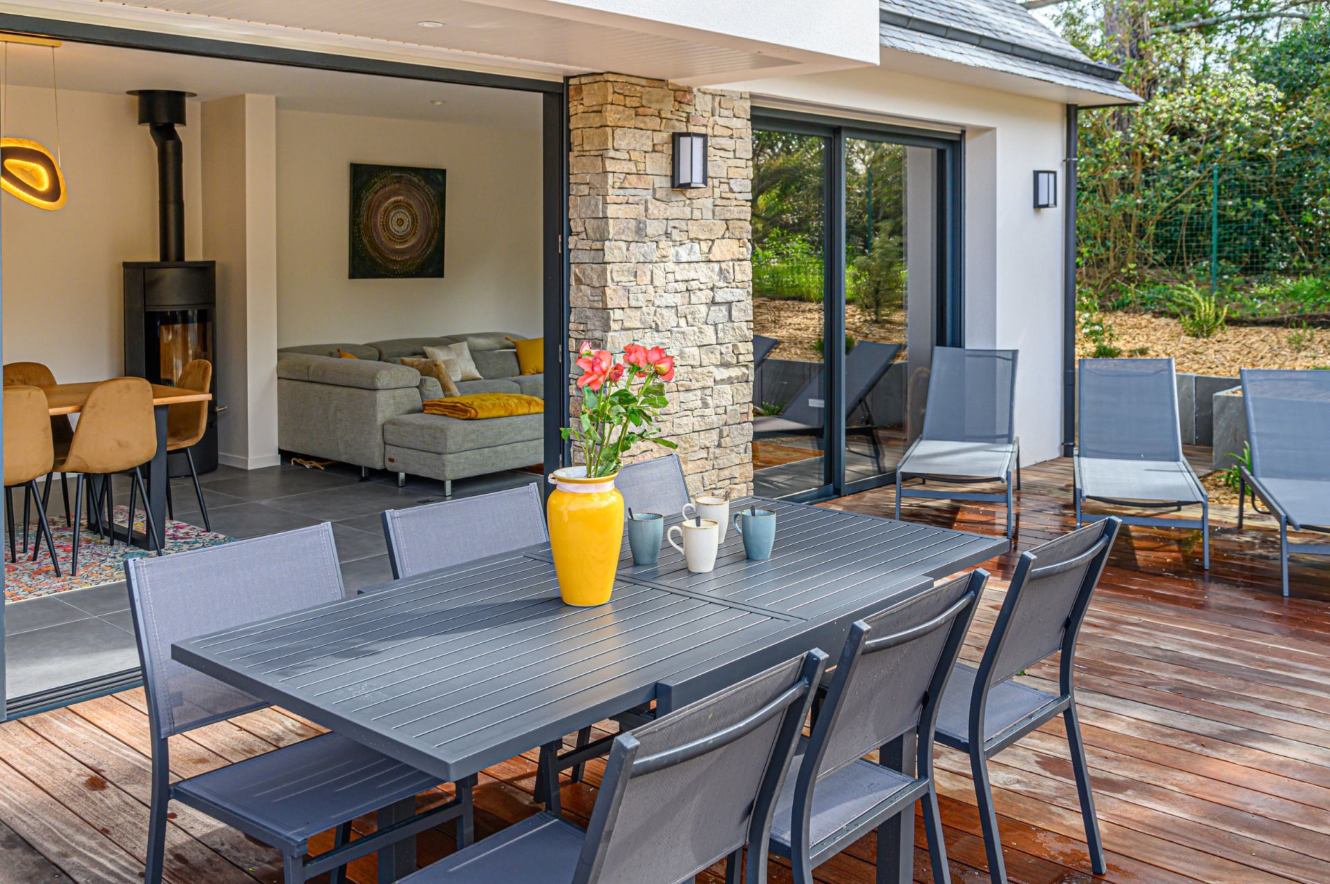 luxury house 6 Rooms for seasonal rent on BADEN (56870)