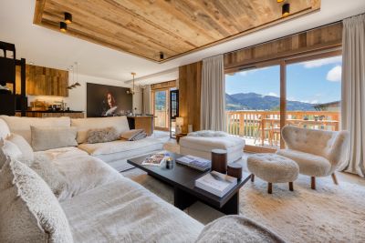 Rental Luxury apartment Megève 5 Rooms 107 m²