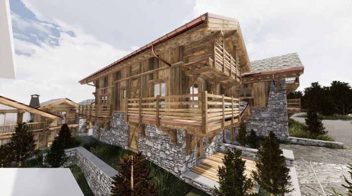 Sale Luxury chalet Méribel Les Allues 6 Rooms 178 m²
