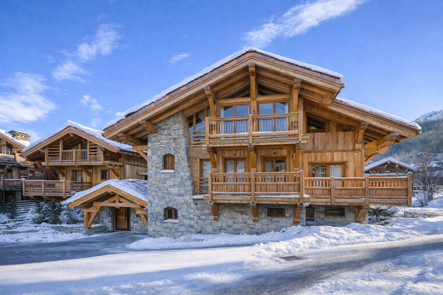 chalet de luxe 8 Pièces en vente sur MERIBEL LES ALLUES (73550)