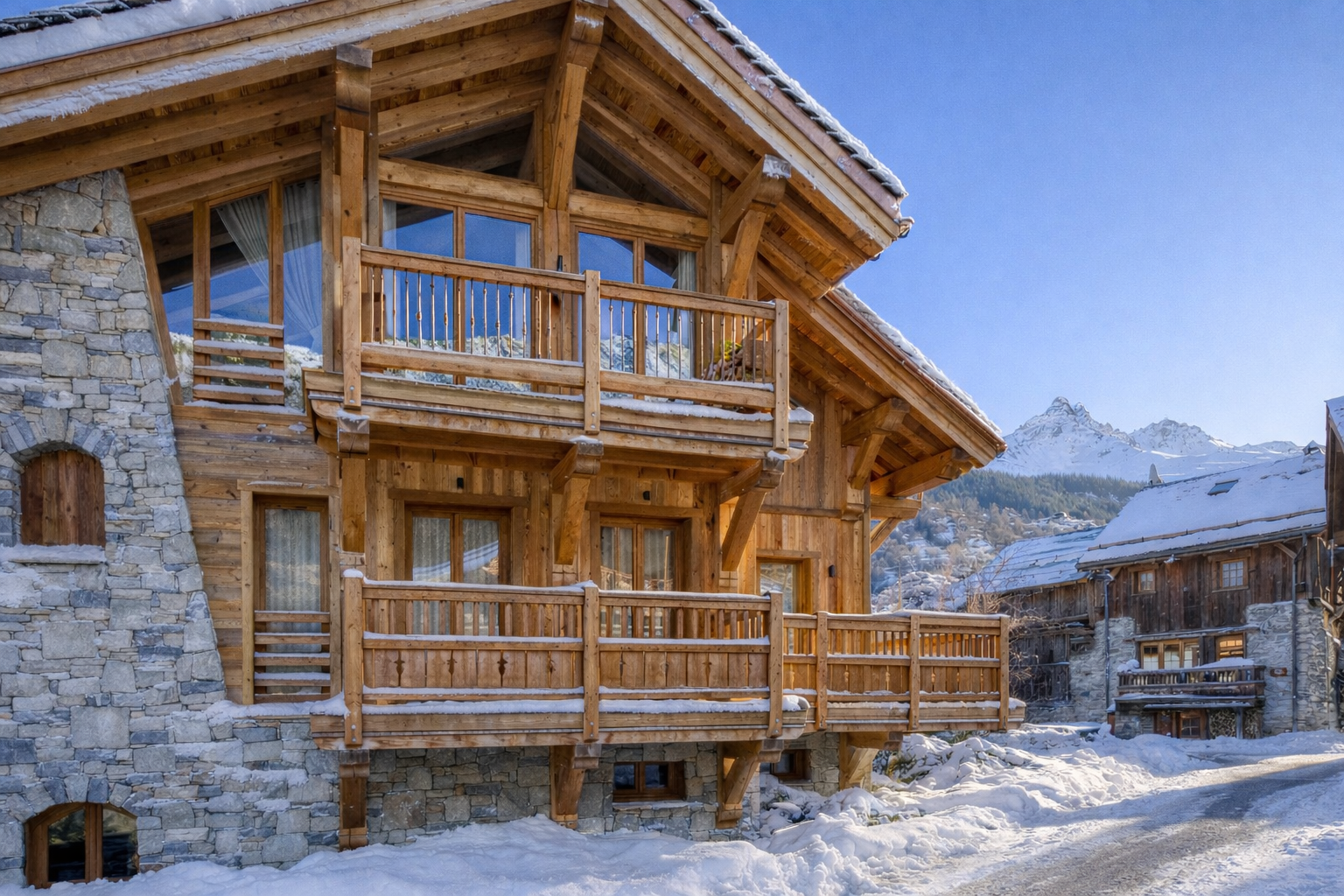 chalet de luxe 8 Pièces en vente sur MERIBEL LES ALLUES (73550)