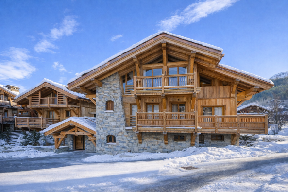 Vente Chalet de luxe Méribel Les Allues 8&nbsp;Pièces 346&nbsp;m²