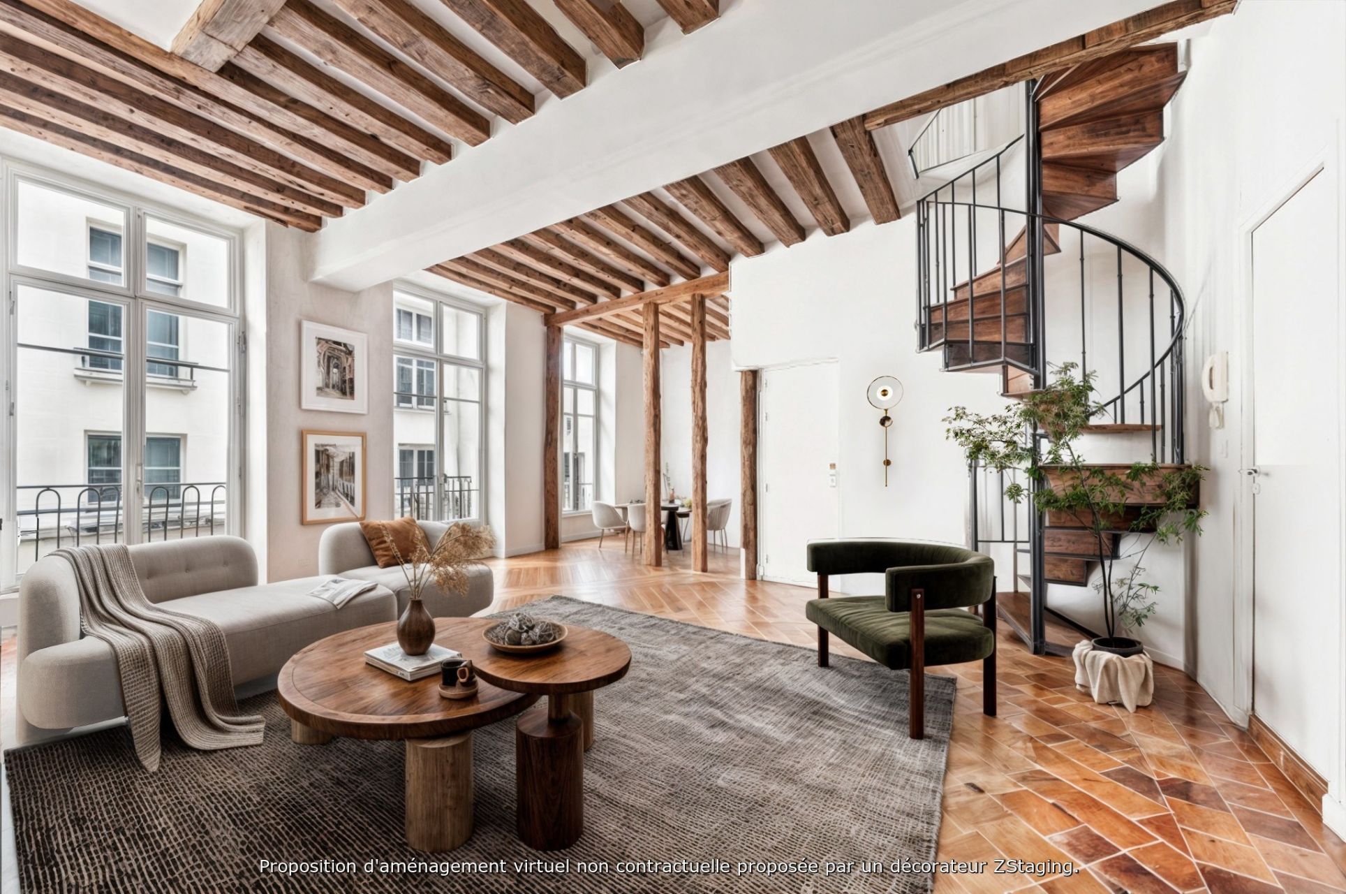 luxury apartment 3 Rooms for sale on PARIS (75003)