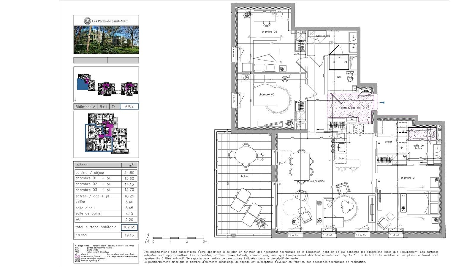appartement de luxe 4 Pièces en vente sur BREST (29200)