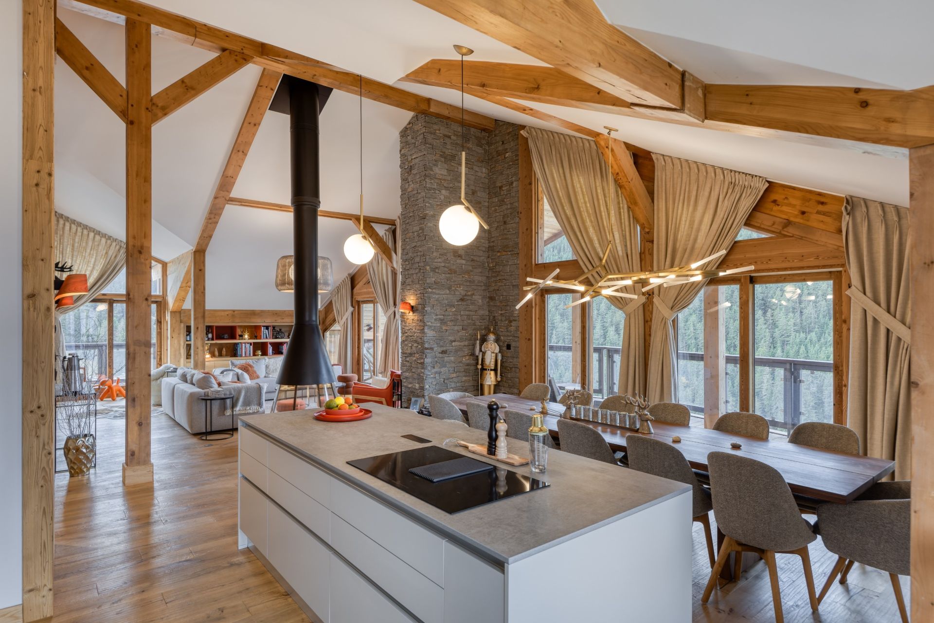luxury apartment 6 Rooms for seasonal rent on COURCHEVEL (73120)