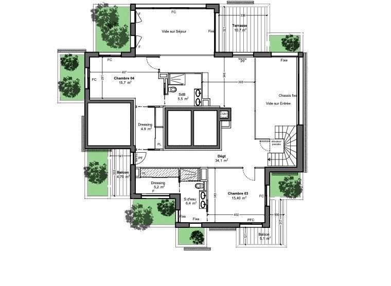 luxury apartment 5 Rooms for sale on MONTPELLIER (34000)