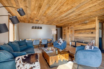 Rental Luxury apartment Megève 4 Rooms 107 m²
