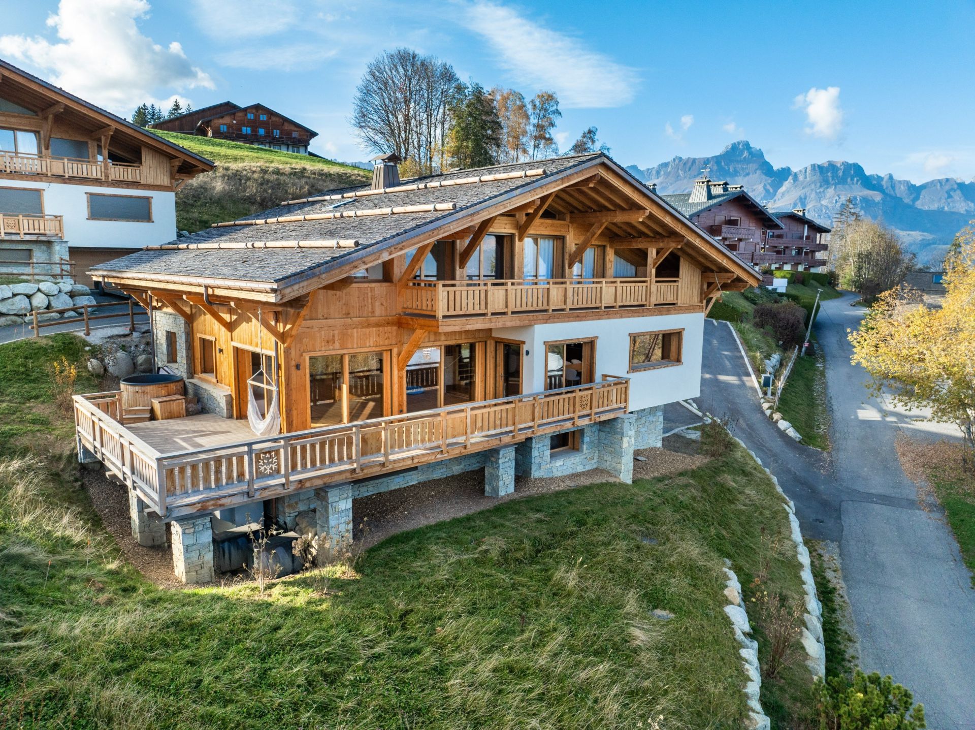 chalet de luxe 6 Pièces en location saisonnière sur COMBLOUX (74920)