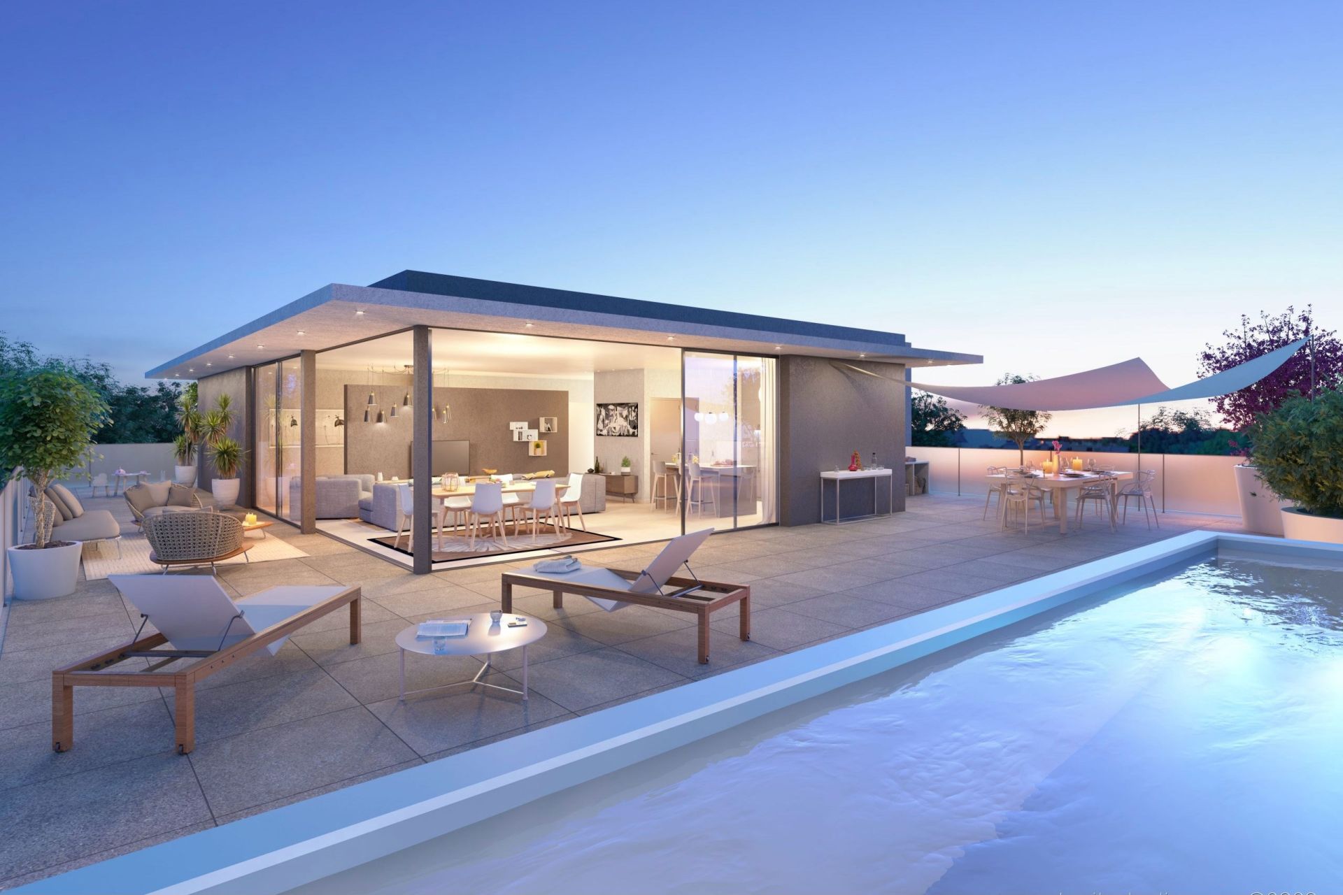 luxury apartment 3 Rooms for sale on MONTPELLIER (34000)