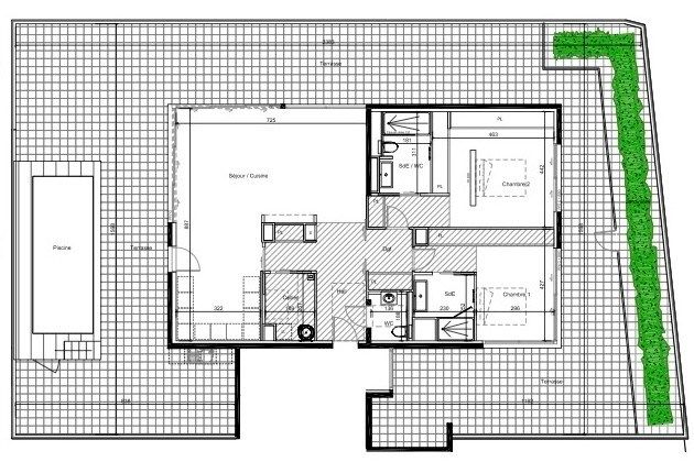 luxury apartment 3 Rooms for sale on MONTPELLIER (34000)