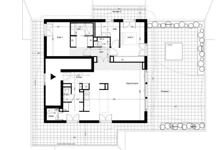 luxury apartment 3 Rooms for sale on MONTPELLIER (34000)