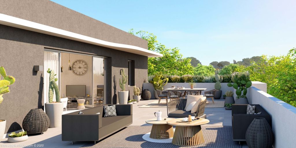 luxury apartment 3 Rooms for sale on MONTPELLIER (34000)