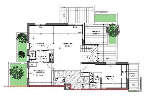 appartement de luxe 4 Pièces en vente sur MONTPELLIER (34000)