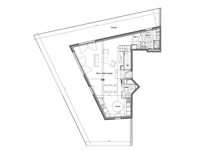 appartement de luxe 4 Pièces en vente sur MONTPELLIER (34000)