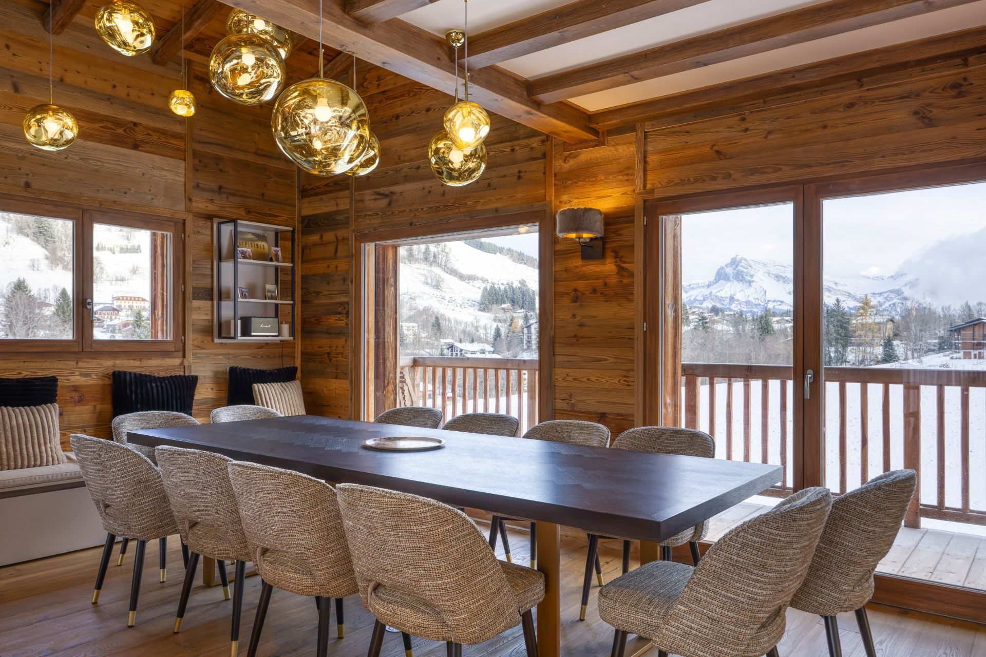 luxury chalet 5 Rooms for seasonal rent on MEGEVE (74120)