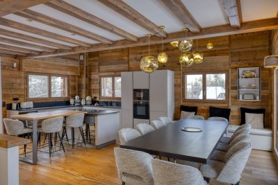 Rental Luxury chalet Megève 5 Rooms 284 m²