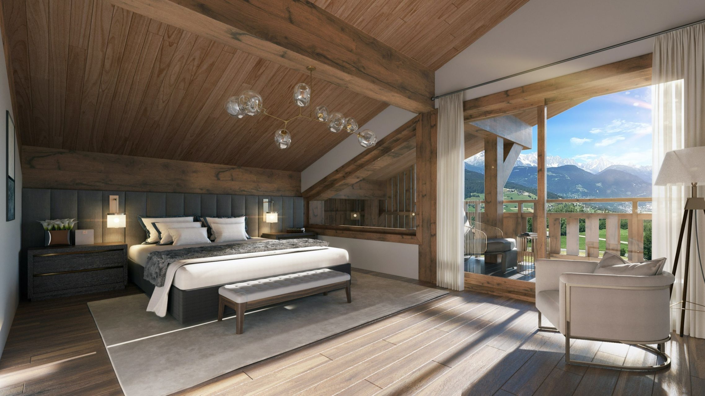 luxury chalet 6 Rooms for sale on MEGEVE (74120)
