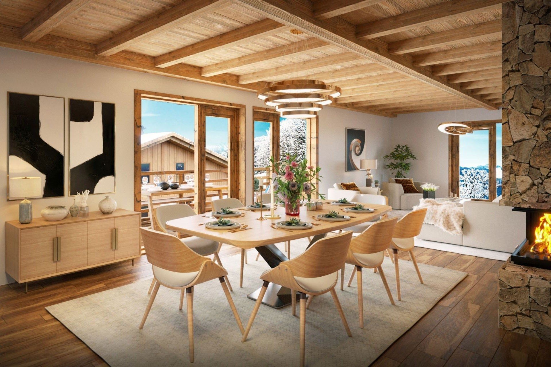 luxury chalet 6 Rooms for sale on MEGEVE (74120)