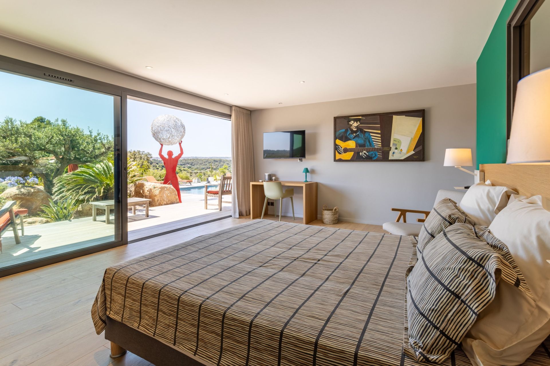 luxury villa 7 Rooms for seasonal rent on BONIFACIO (20169)