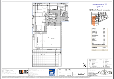 Vente Appartement de luxe Aix-en-Provence 4 Pièces 116 m²