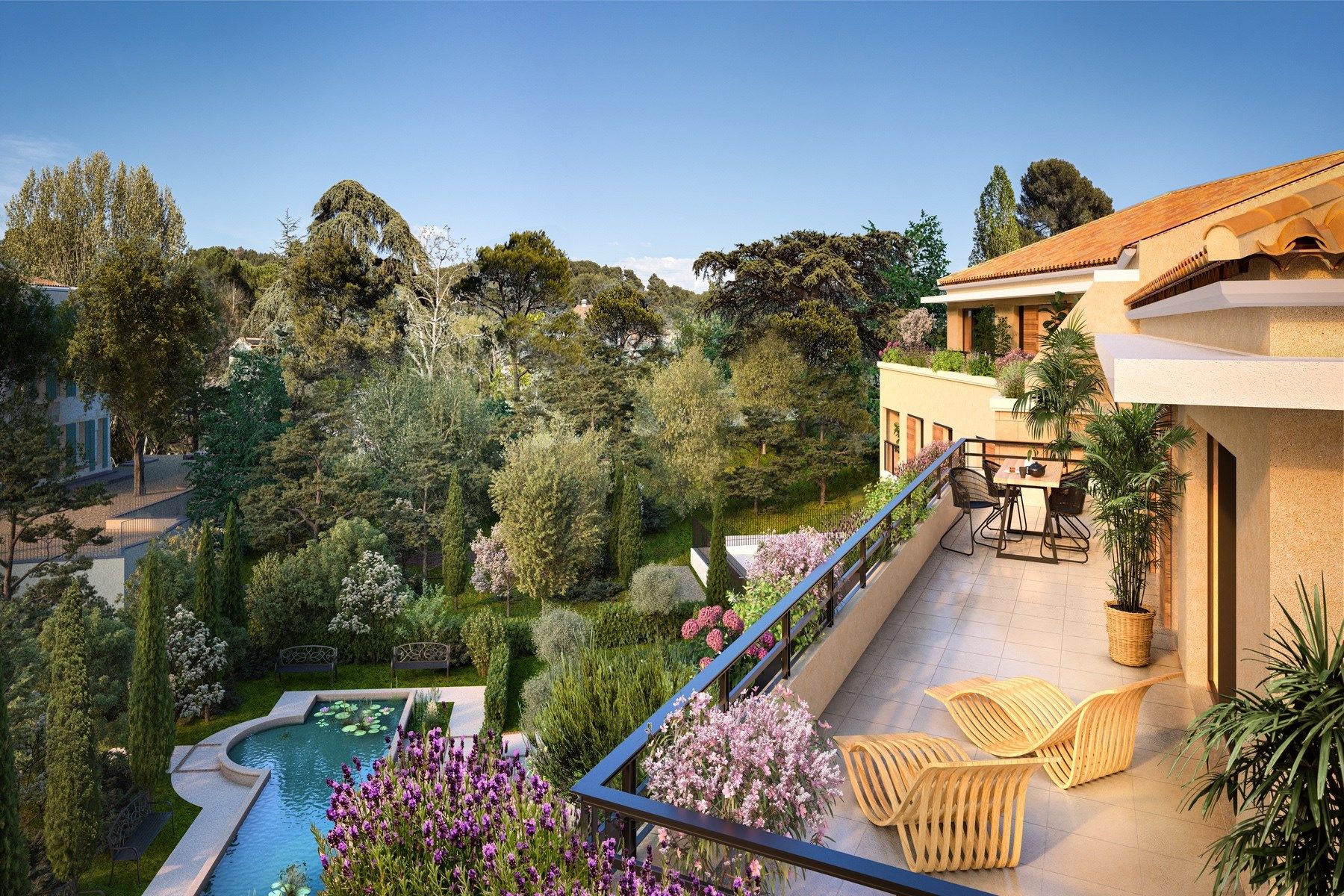 luxury apartment 2 Rooms for sale on AIX EN PROVENCE (13100)