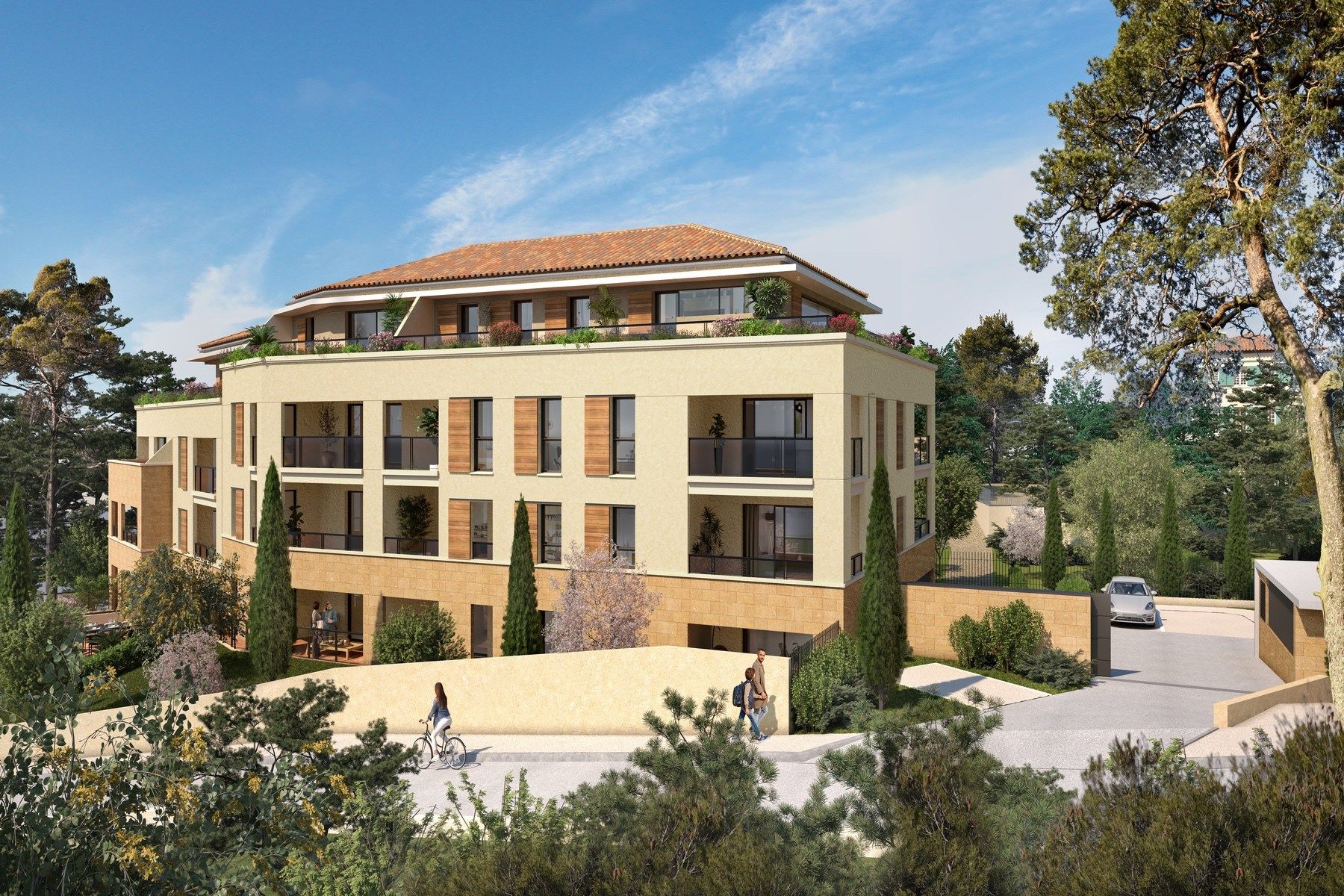 luxury apartment 2 Rooms for sale on AIX EN PROVENCE (13100)