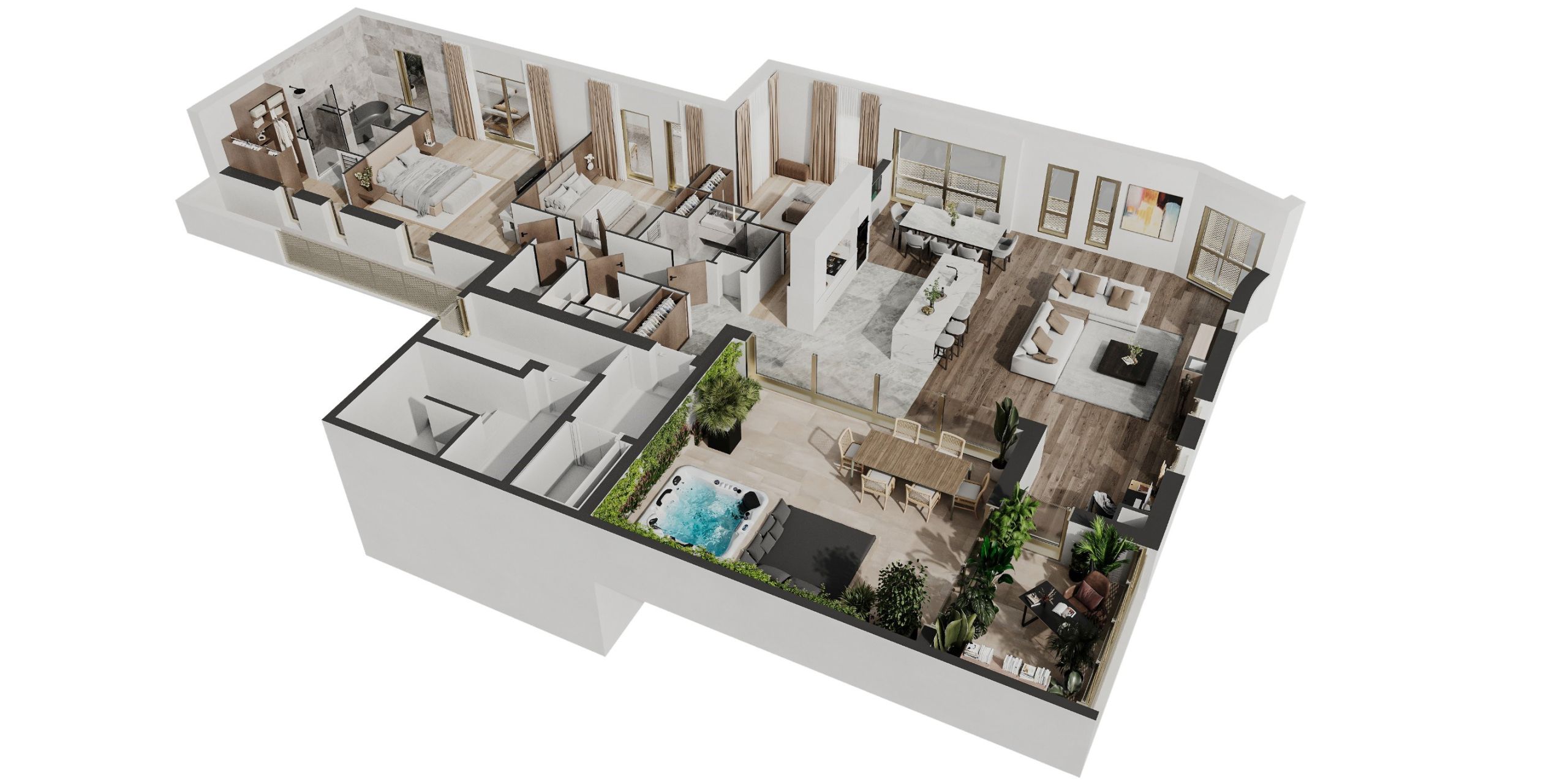 appartement de luxe 4 Pièces en vente sur MONTPELLIER (34000)