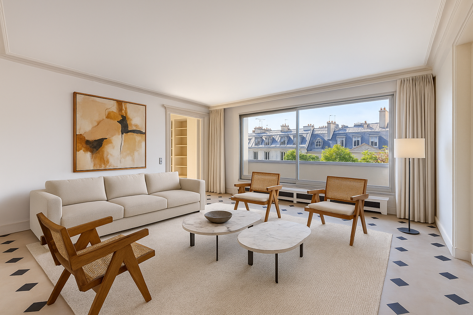 luxury apartment 5 Rooms for sale on PARIS (75007)
