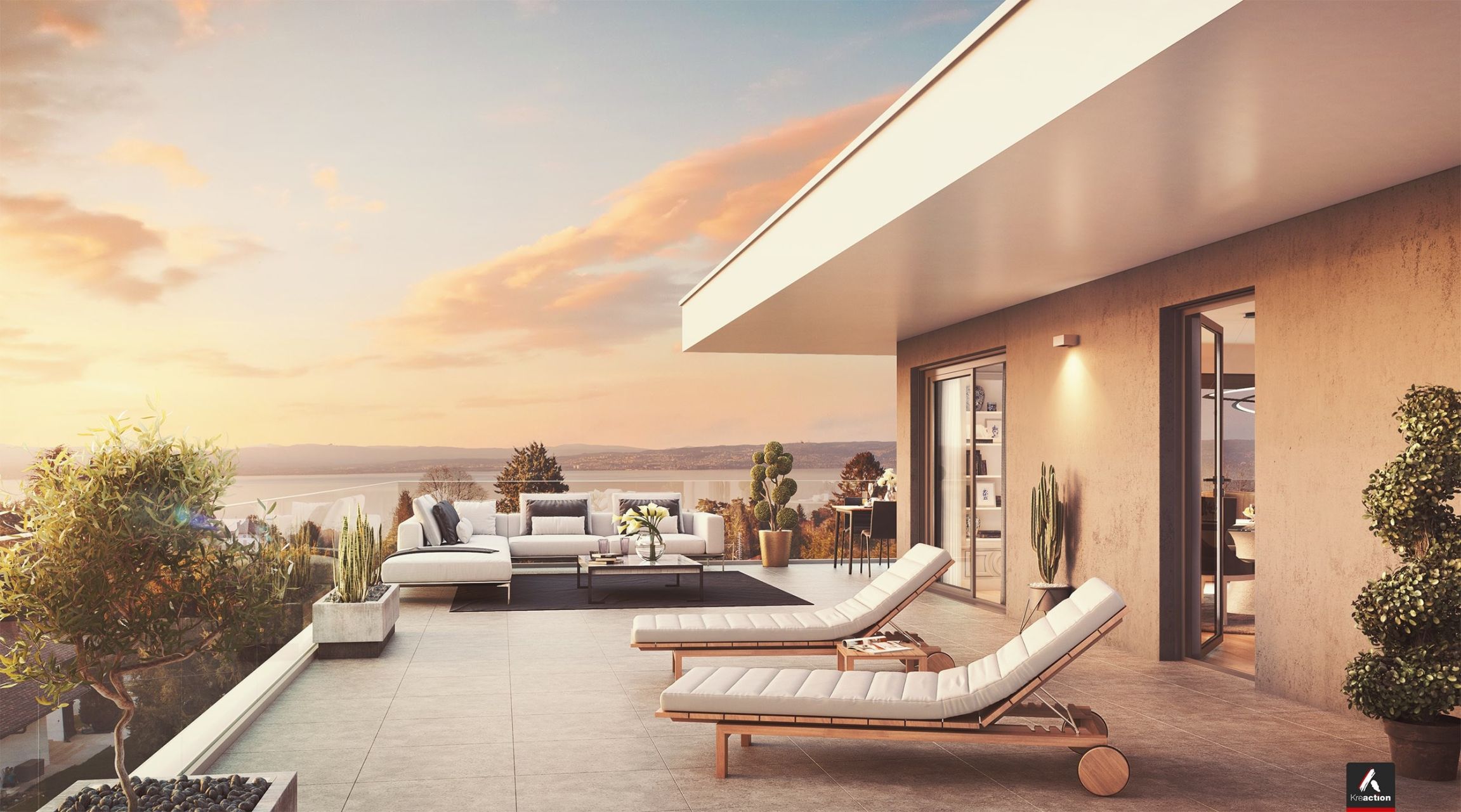 appartement de luxe 4 Pièces en vente sur EVIAN LES BAINS (74500)