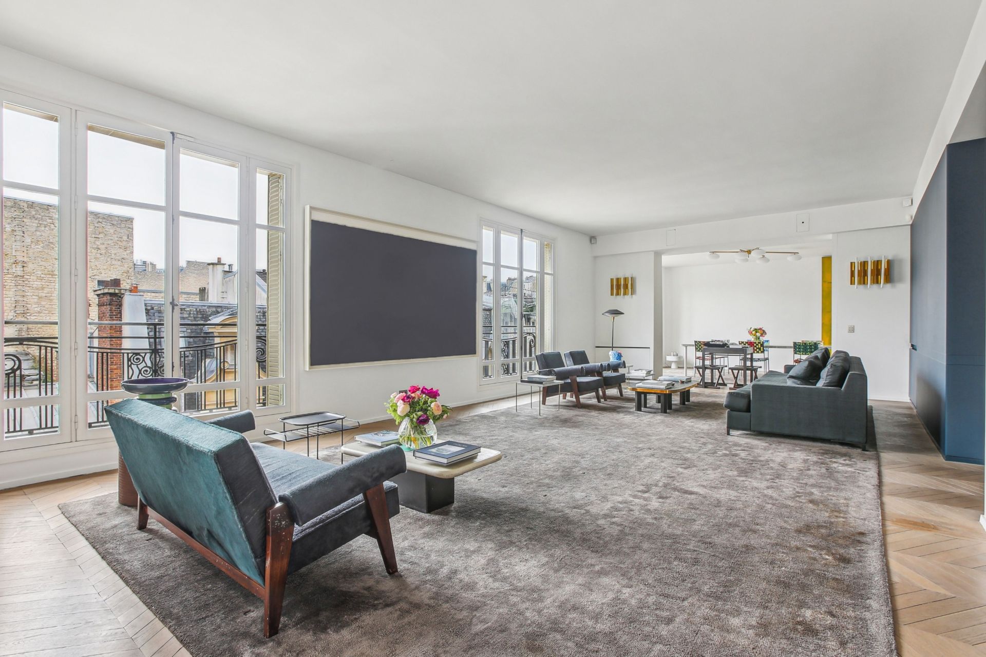 luxury apartment 6 Rooms for sale on PARIS (75016)