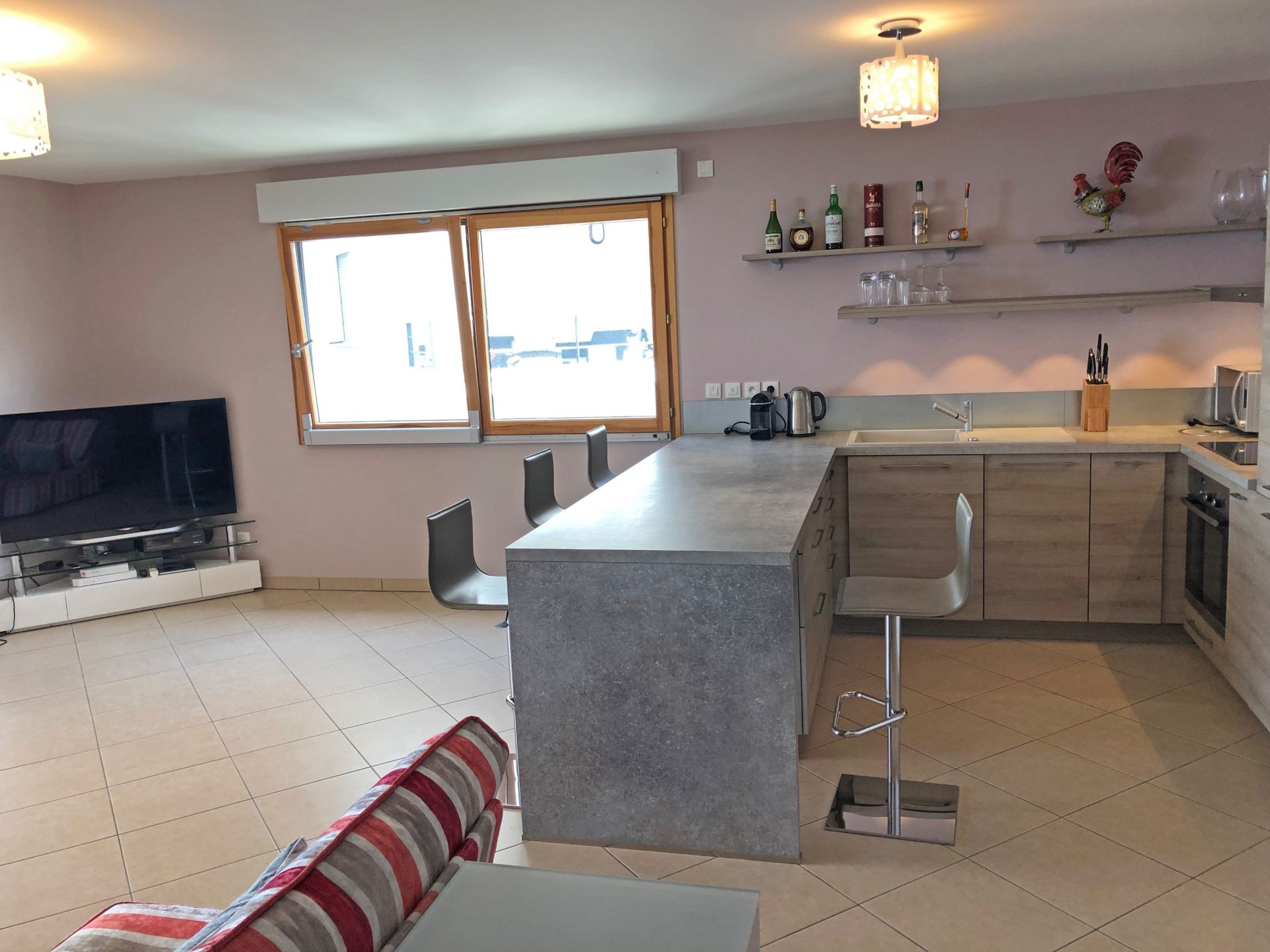 luxury apartment 3 Rooms for sale on AMPHION LES BAINS (74500)
