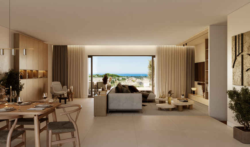 luxury apartment 4 Rooms for sale on BIOT (06410)