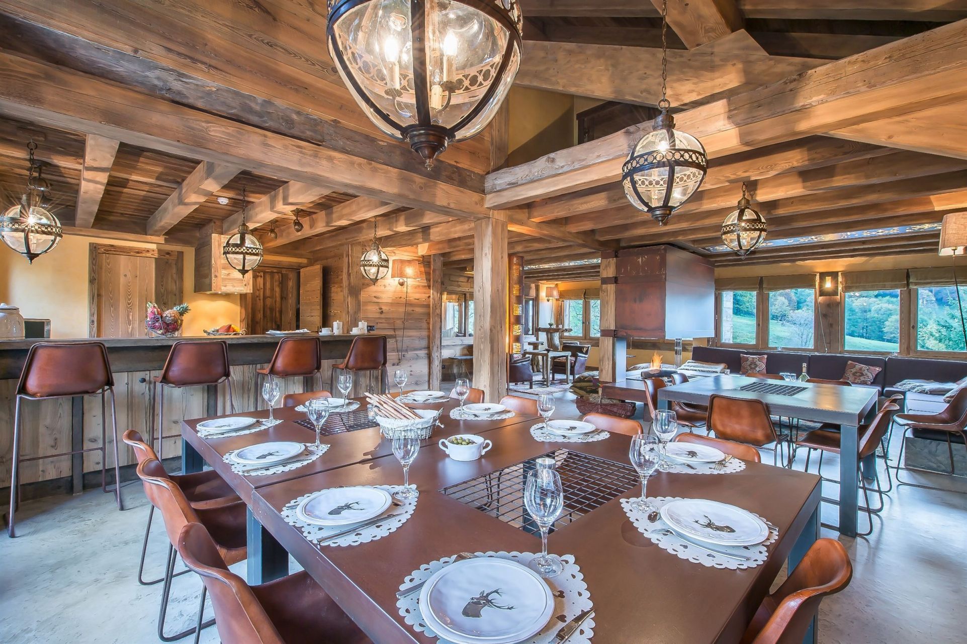 chalet de luxe 7 Pièces en location saisonnière sur MERIBEL LES ALLUES (73550)