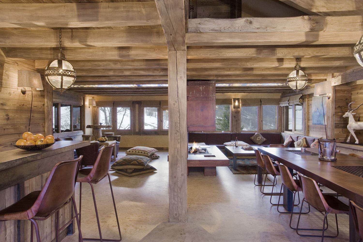 chalet de luxe 7 Pièces en location saisonnière sur MERIBEL LES ALLUES (73550)
