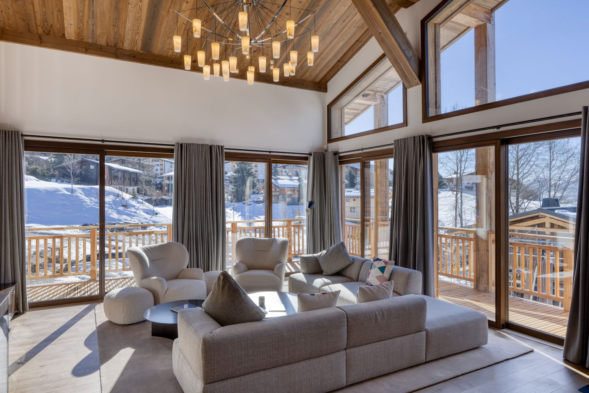chalet de luxe 6 Pièces en location saisonnière sur MEGEVE (74120)