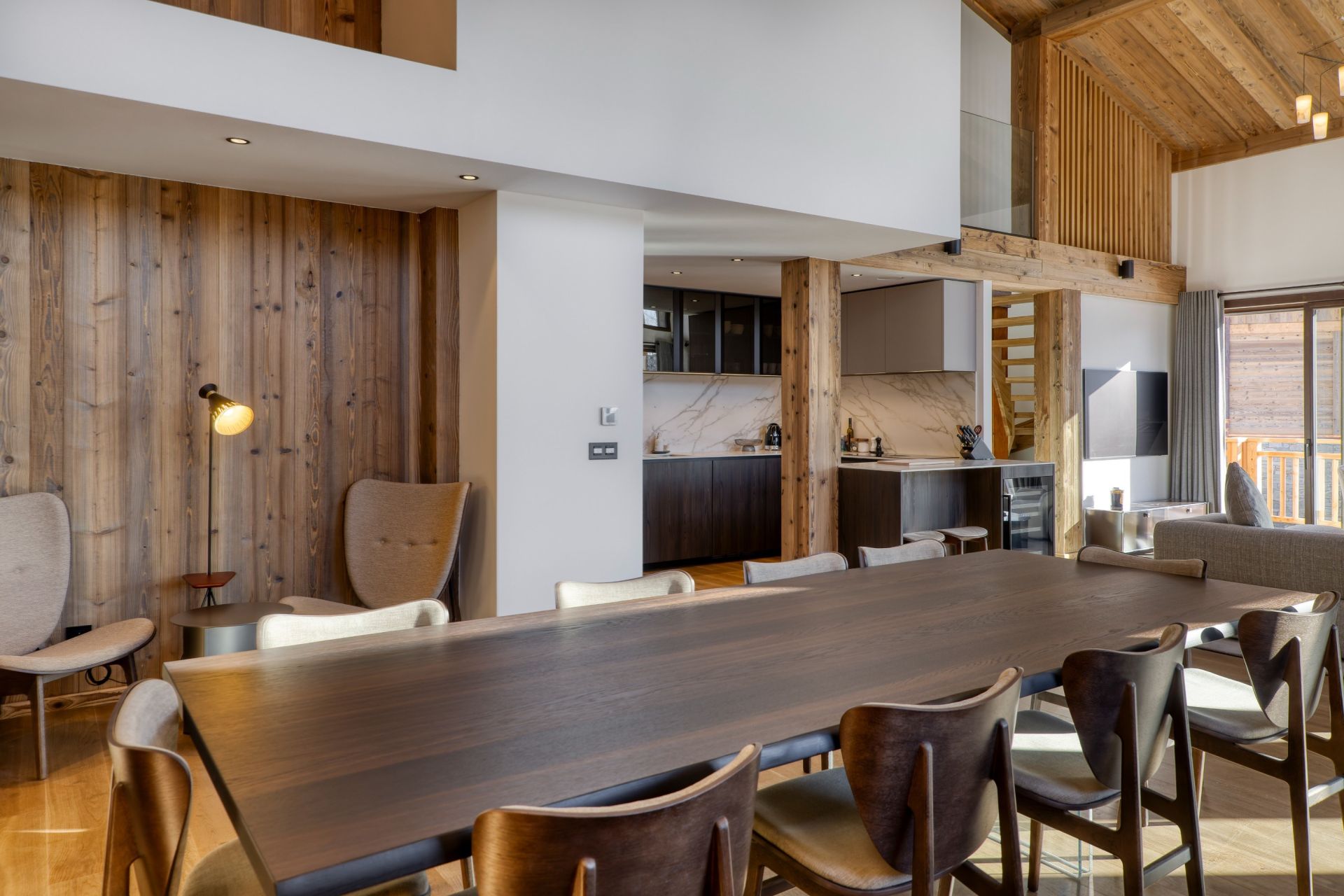 luxury chalet 6 Rooms for seasonal rent on MEGEVE (74120)