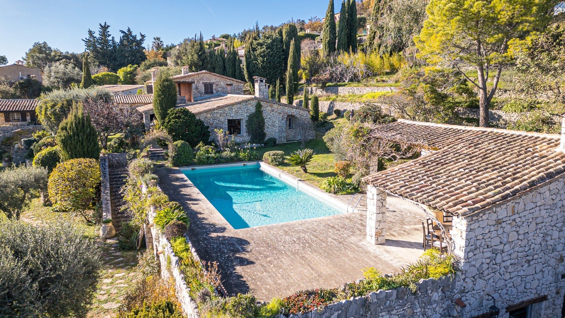 bastide 11 Pièces en vente sur TOURRETTES SUR LOUP (06140)