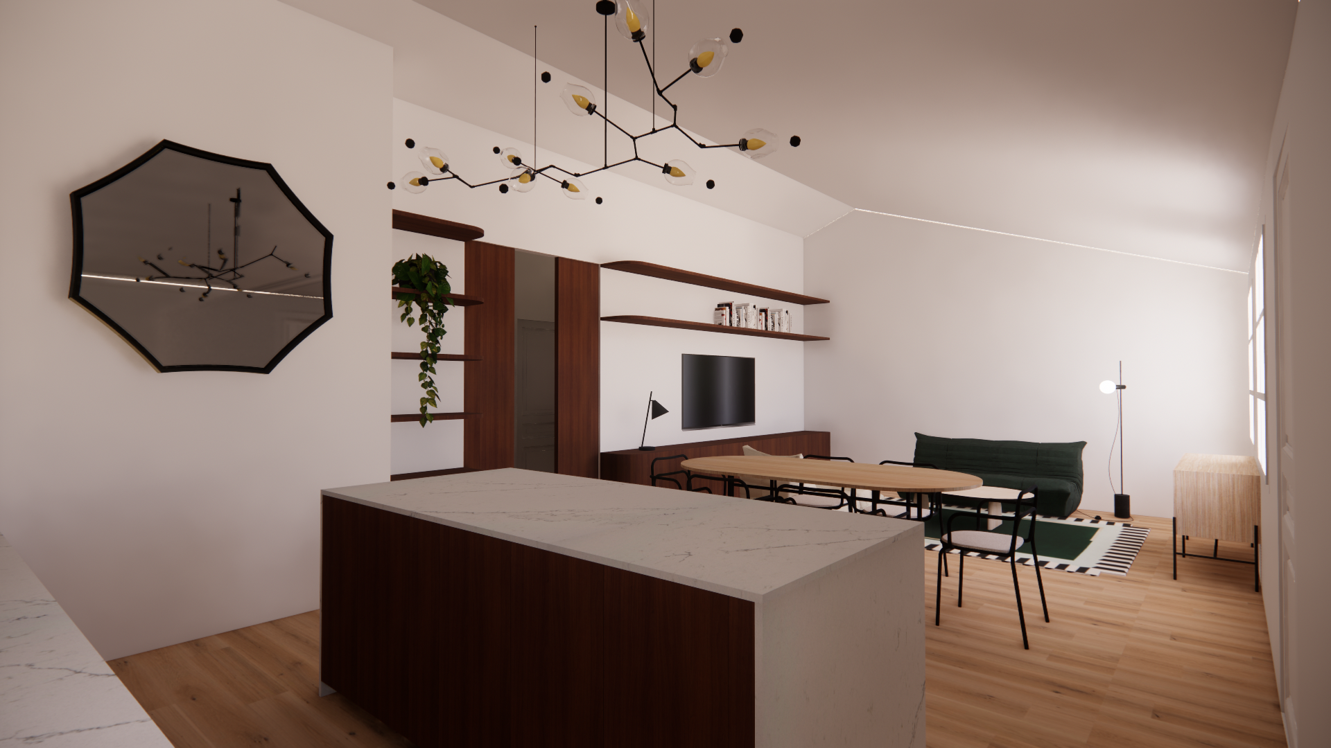 luxury apartment 3 Rooms for sale on BORDEAUX (33000)