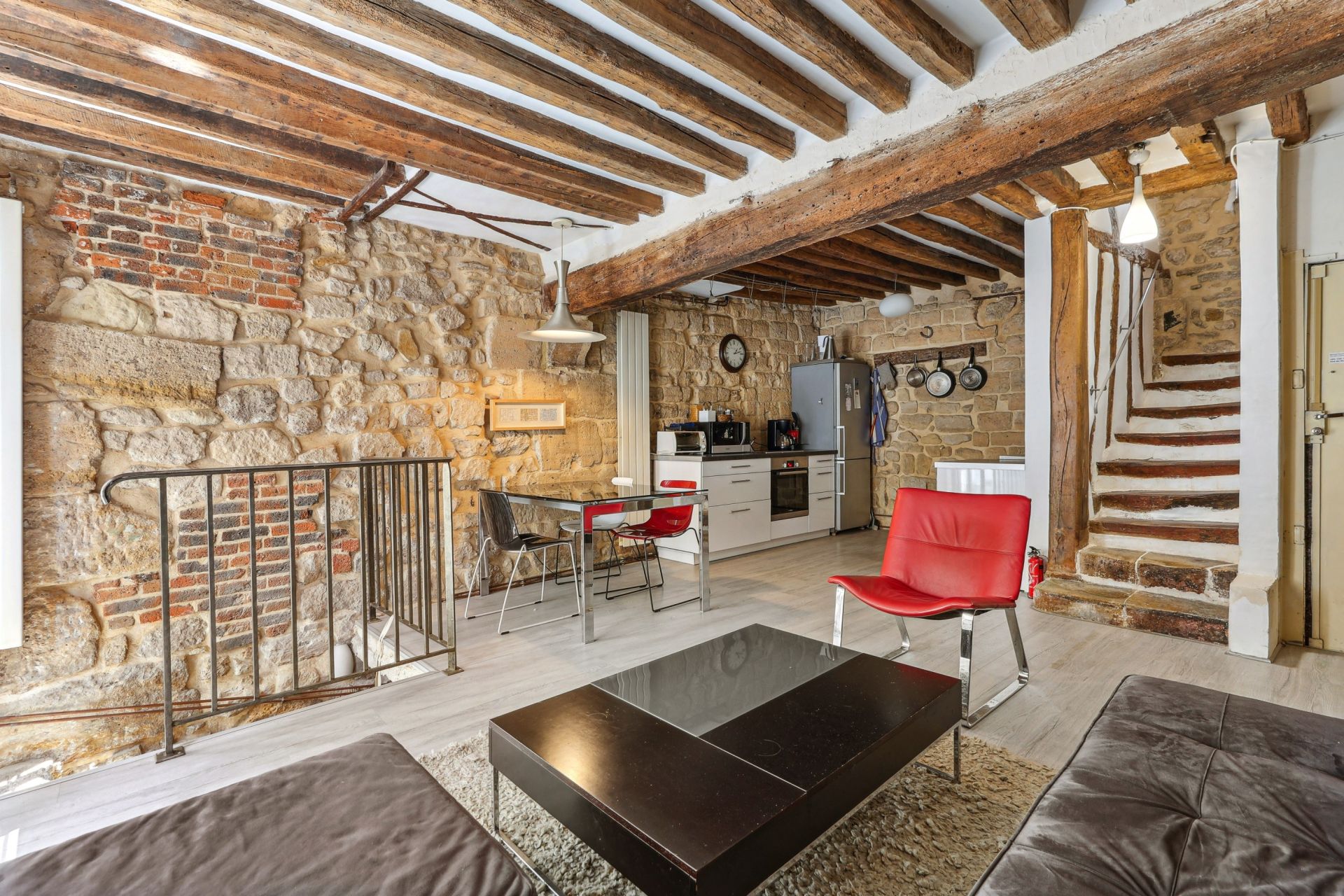 luxury duplex 2 Rooms for sale on PARIS (75003)