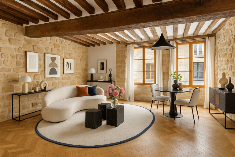luxury duplex 2 Rooms for sale on PARIS (75003)
