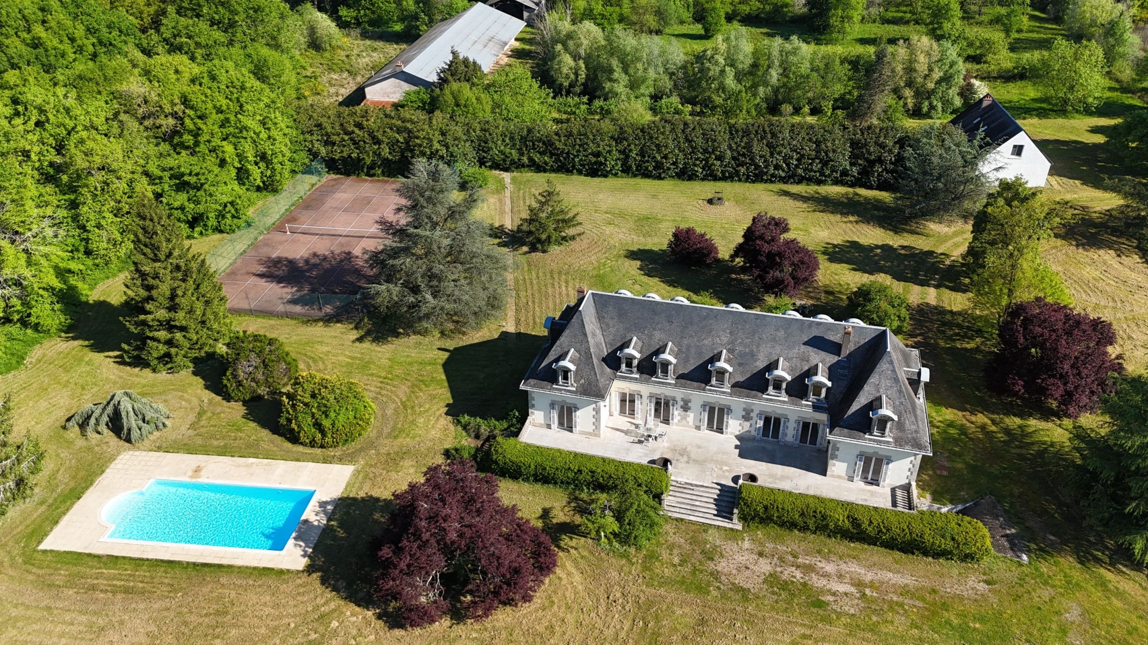 propriété de chasse de luxe 16 Pièces en vente sur SACHE (37190)