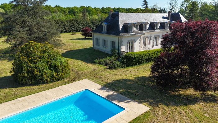 Vente Propriété de chasse de luxe Saché 16&nbsp;Pièces 620&nbsp;m²