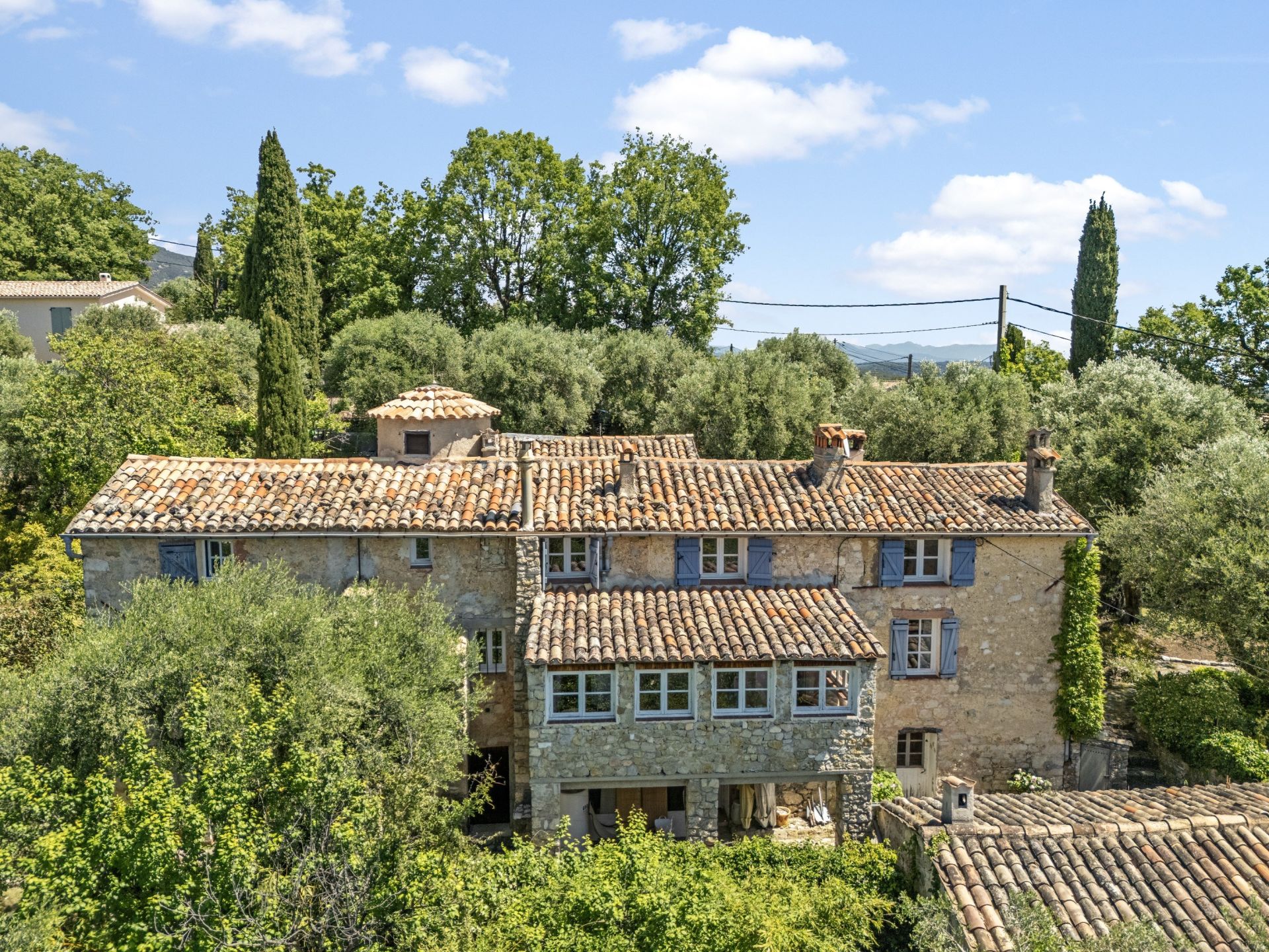 maison provençale de luxe 6 Pièces en vente sur LE ROURET (06650)